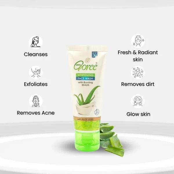 Goree Whitening Facewash with Alovera